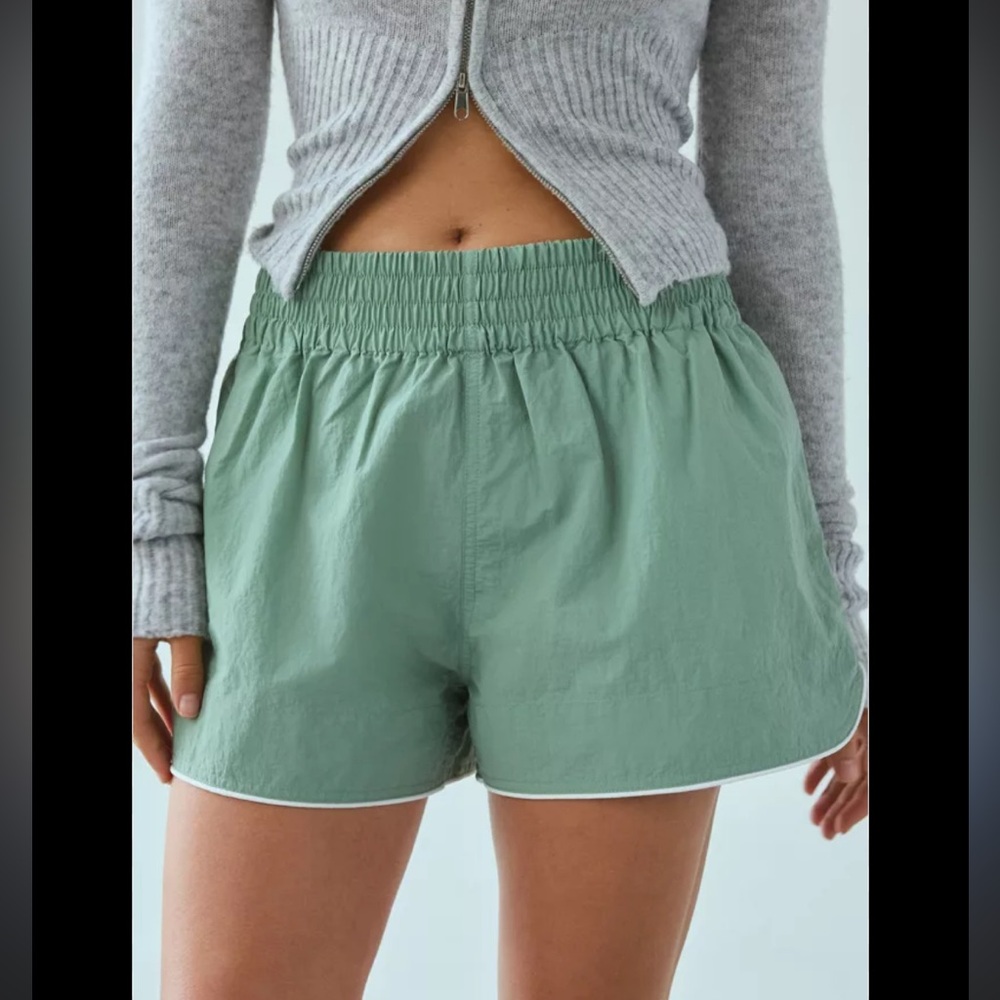 Urban Outfitters BDG Boxing shorts Mint Green